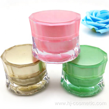 OEM/ODM high quality clear packaging acrylic eye cream jar